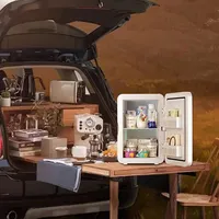 ثلاجة صغيرة للاستخدام مرة واحدة ، سيارة منزلية صغيرة ، نظام تبريد سيارة طالب للاستخدام المزدوج ، 25 لتر - الصورة 4
